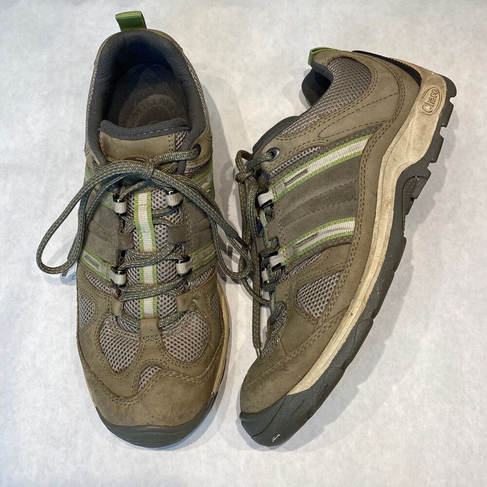 Chaco Entrada Hiking Shoes Womens Sz 6.5 Goat Lace Ups Outdoors Sneakers Tennis